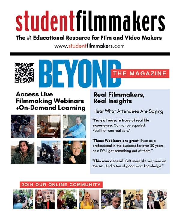 Student Filmmakers Magazine Bonus Distribution at NAB Show Las Vegas – Grab Your Free Copy!