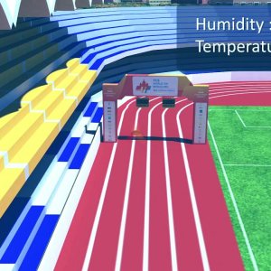 TCS world 10k Bengaluru Marathon Track view’s Animated Video