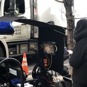 The Politician Production Photos - Shooting in NYC 1-23-2020