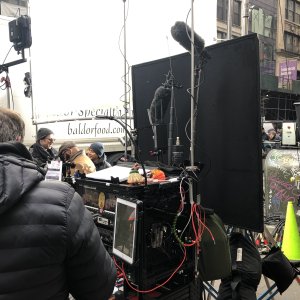 The Politician Production Photos - Shooting in NYC 1-23-2020