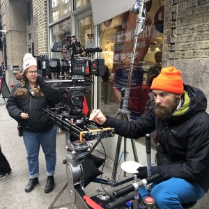 The Politician Production Photos - Shooting in NYC 1-23-2020