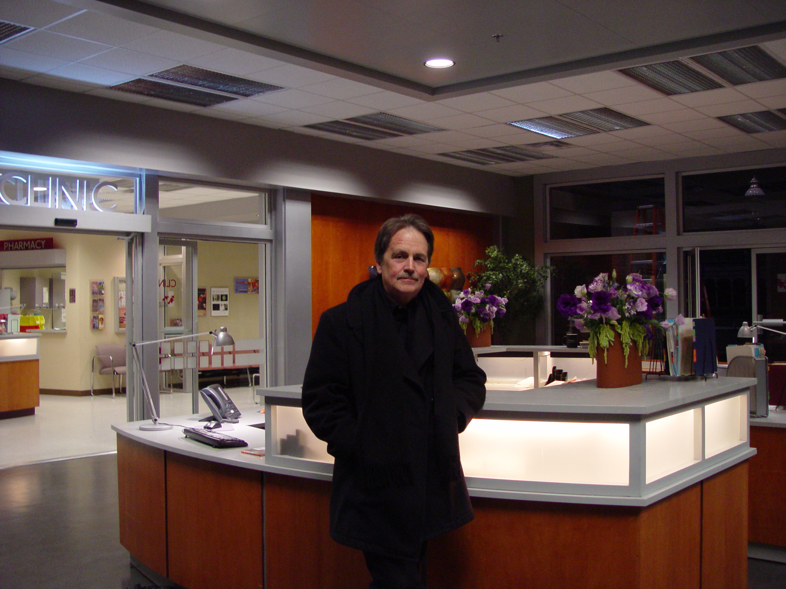 Roy Wagner ASC on House Set at Fox Studios.JPG