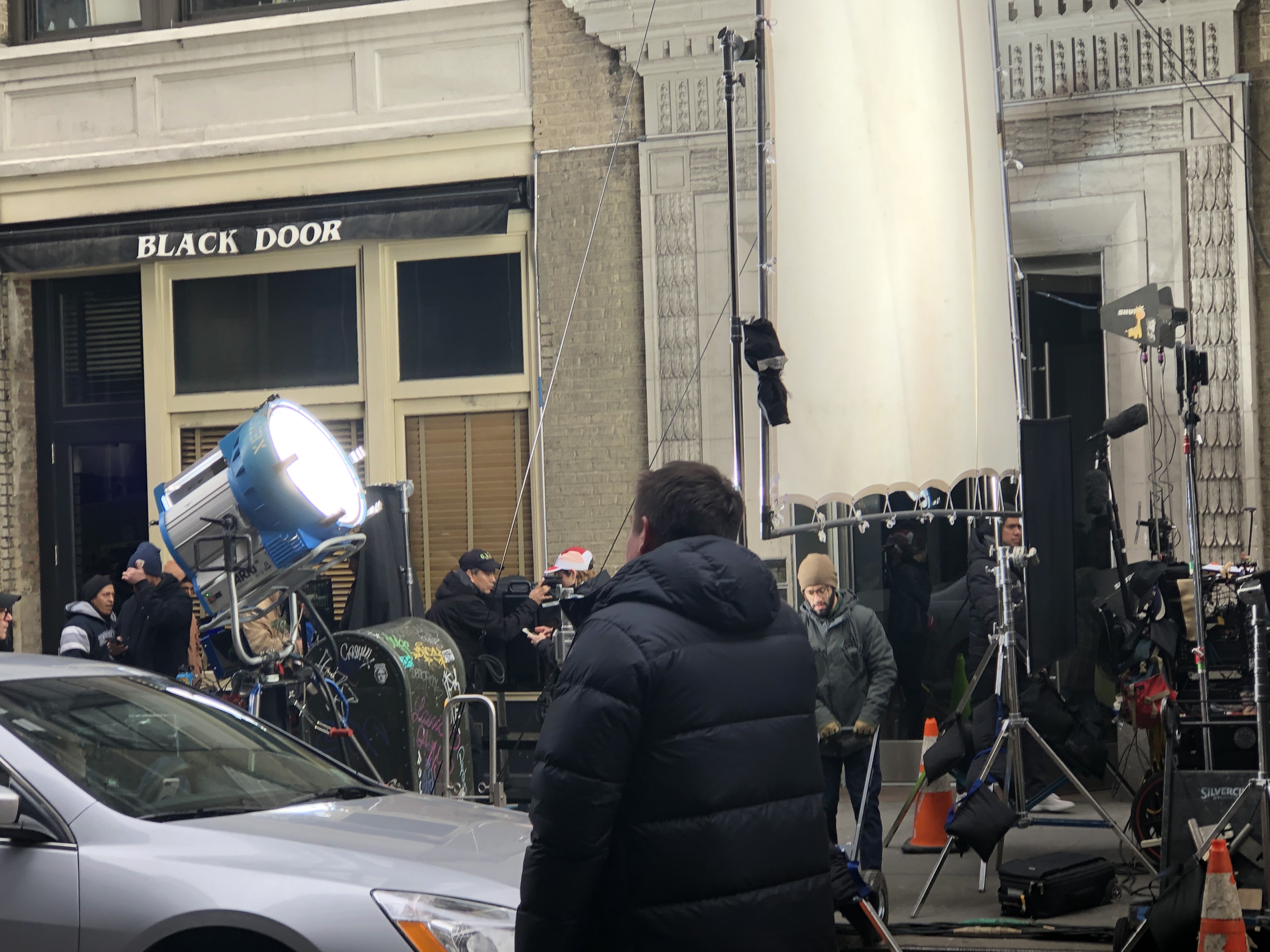 The Politician Production Photos - Shooting in NYC 1-23-2020